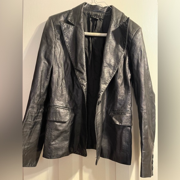 Theory Jackets & Blazers - THEORY Leather Jacket